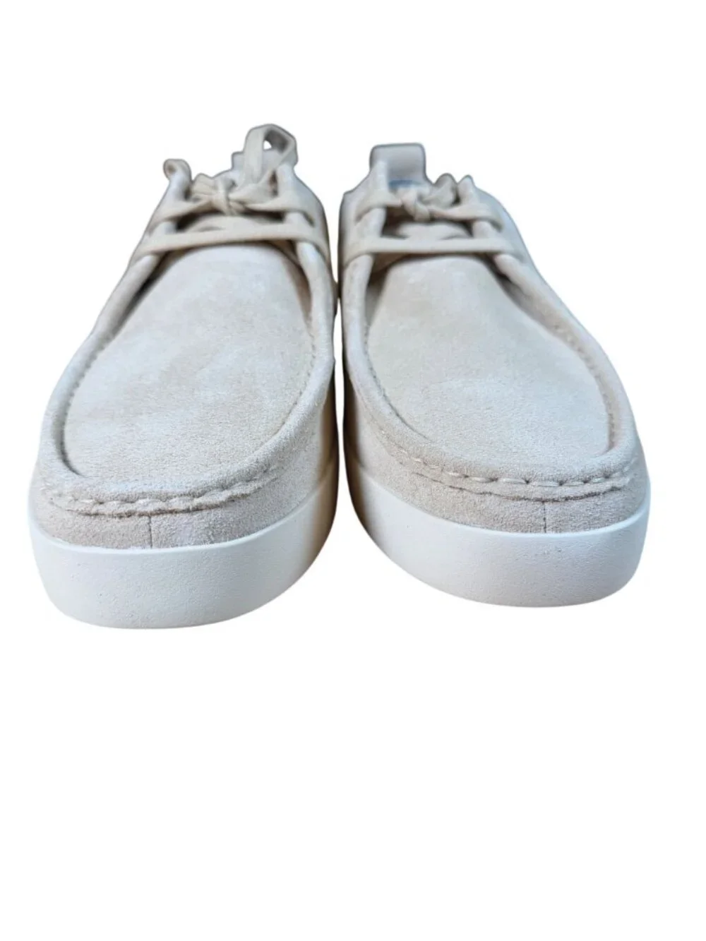 Everlane The Desert Shoe Men's Beige Suede Chukka Size 8.5 NEW in Box